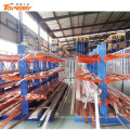 heavy duty steel structural storage tube cantilever racks
